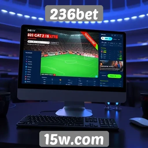 Interface e usabilidade do site 236bet